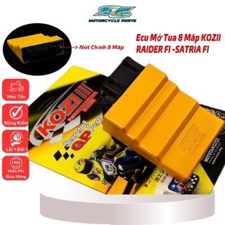 Ecu chỉnh 8 máp KOZI xe Raider Fi và Satra Fi mở hết tua máy tuỳ chỉnh cấu hình xe hàng chính hãng