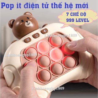 Đồ chơi điện tử POP-IT, máy chơi game thế hệ mới 7chế độ - nhiều mẫu mới 999 level
