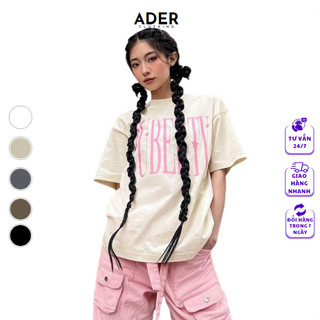 Áo thun PUBERTY unisex 100% cotton định lượng 230gsm  - nam nữ from rộng oversize