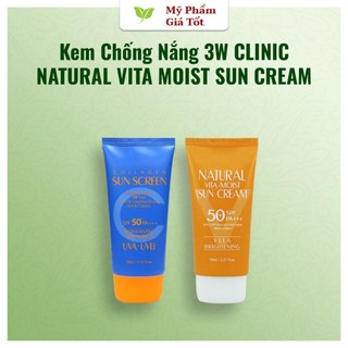 Kem Chống Nắng 3W Clinic - Intensive UV Sunblock Cream SPF50 PA+++ 70ml
