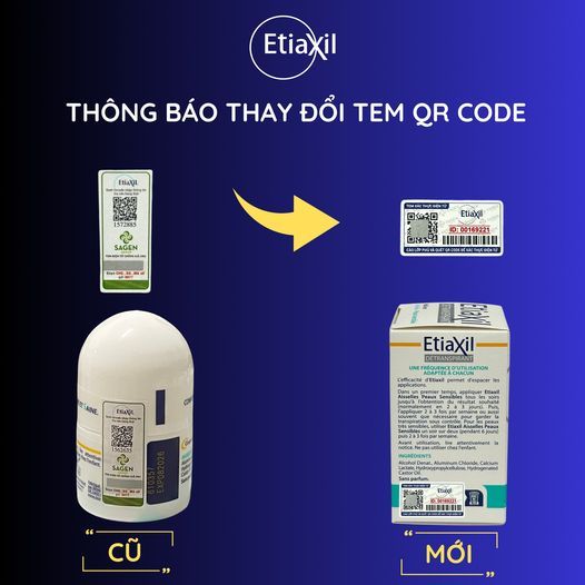 Lăn Khử Mùi Và Ngăn Mồ Hôi Chuyên Sâu Etiaxil 15ml