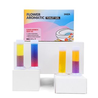 Gel thơm làm sạch nhà vệ sinh Saiza - khử trùng diệt khuẩn bồn cầu