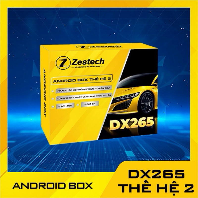 Bộ Android Box Zestech DX265 Vietmap S2 [ TẶNG CAMERA HÀNH TRÌNH ] Dành Cho Ô Tô - Bản Mới Nhất 2024