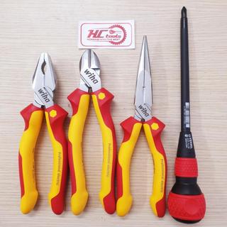 Combo kìm wiha 26708 43340 26727 loại cách điện 1000v germany hàng chính hãng | hctoolsvn