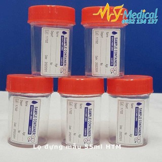 Lọ đựng nước tiểu HTM (gói 100 lọ)