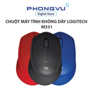 Chuột máy tính không dây Logitech M331 - Bảo hành 12 tháng