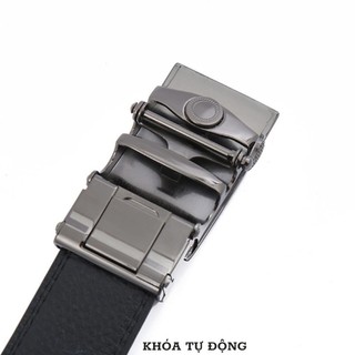 Dây nịt da, mặt khóa tự động cao cấp thời trang