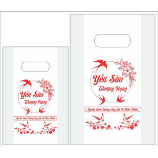 TÚI YẾN SÀO PE BÓNG DẺO ĐỰNG HỘP YẾN & HŨ THUỶ TINH