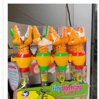 Set 3 chiếc Kẹo đồ chơi Gator Chomp cá mập Shark lò xo