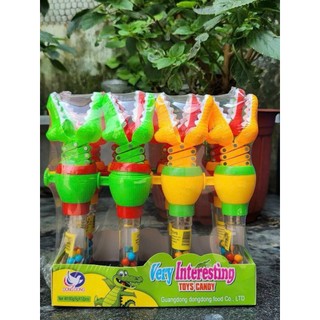 Set 3 chiếc Kẹo đồ chơi Gator Chomp cá mập Shark lò xo