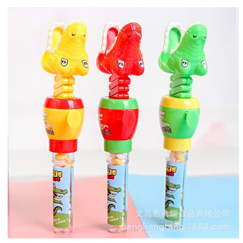Set 3 chiếc Kẹo đồ chơi Gator Chomp cá mập Shark lò xo