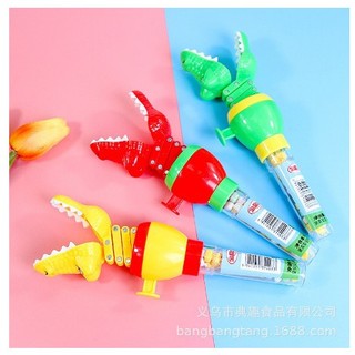 Set 3 chiếc Kẹo đồ chơi Gator Chomp cá mập Shark lò xo