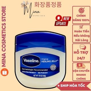 Sáp Dưỡng Ẩm Đa Năng Vaseline 49g Original của Mỹ / Kem dưỡng ẩm Vaseline / tay chân / dưỡng môi hồng Chính Hãng