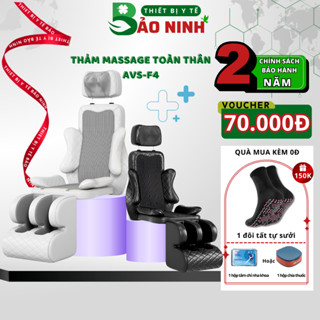  Thảm massage toàn thân MISUKO AVS-F4 hồng ngoại cao cấp massage toàn thân xoa bóp giảm đau mỏi vai gáy 