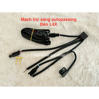 Mạch Passing 2s_passing đèn trợ sáng kèm nút đề rời