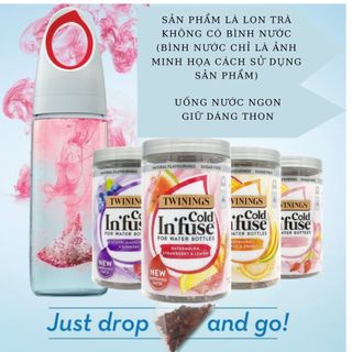 [HÀNG MỚI TOANH-VỀ ĐỢT 6/2024]Trà Twinings cold brew ủ lạnh detox không đường (không kèm bình)