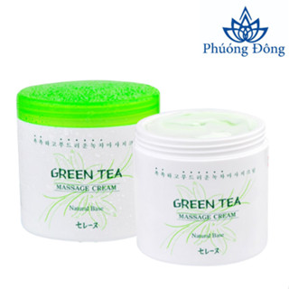  Kem massage tổng hợp trà xanh Mira Green tea massage cream 450gr 