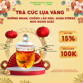 Trà Cúc Lụa Vàng -  Bí quyết thức uống sống khỏe trẻ lâu
