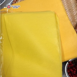 Giấy Mếch Mỏng Lót Hoa, Mếch Lụa Xấp 30 Tờ