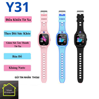 Đồng hồ thông minh Y31 phiên bản lắp sim nghe gọi định vị mới nhất 2023,đồng hồ thông mình trẻ em hỗ trợ nghe gọi có BH