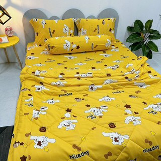 Bộ drap thun Hàn Quốc không mền inbox chọn màu