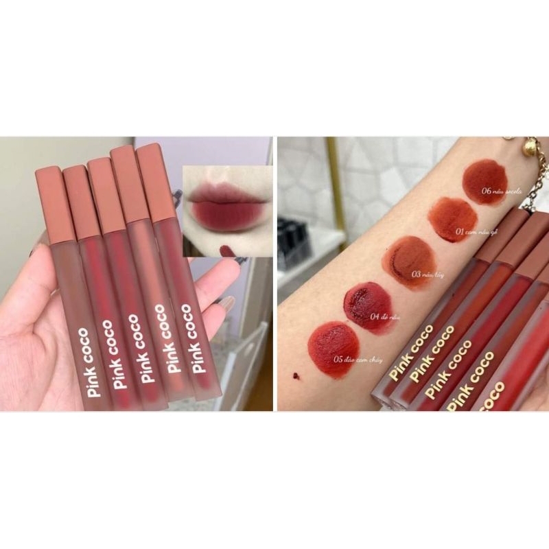 son pink coco cây dài