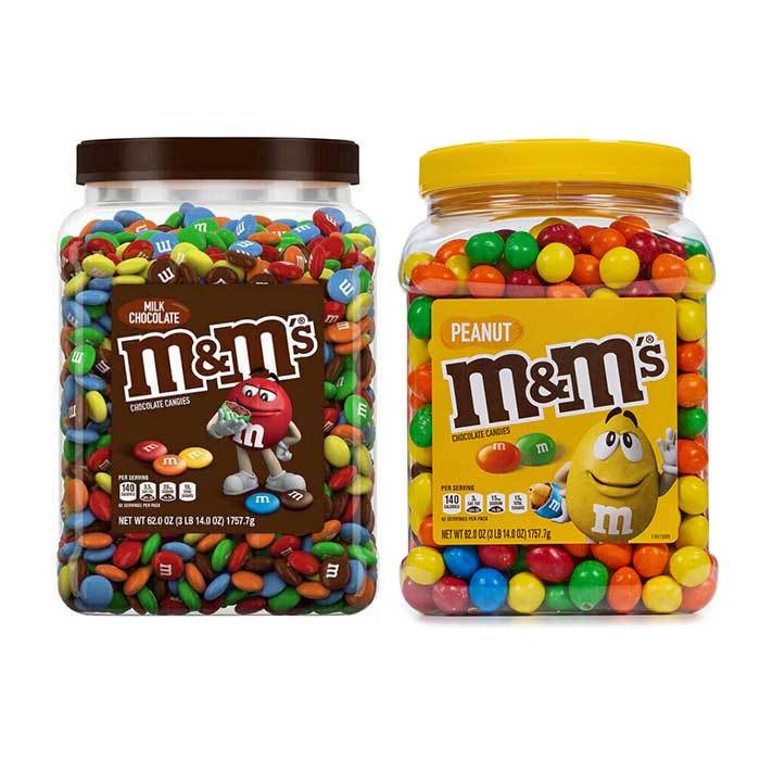 [Hàng Mỹ] Hộp kẹo Socola M&M 1.7kg