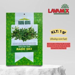Hạt giống Rau Sam Rado 683 (1g~1200 hạt) hiệu Rạng Đông nảy mầm tốt, sinh trưởng khỏe | Green House
