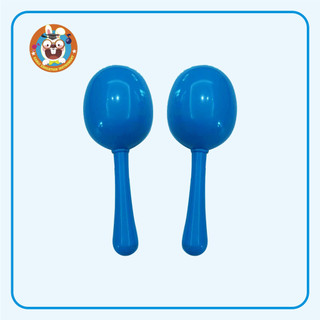 Bộ Maracas, Maraca, Shaker, Chac-chac - Tu Bo Shi T04C Pair - Blue, Early Education Instrument, Nhựa ABS an toàn cho bé