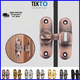 Chốt khóa cửa lùa, khóa cửa trượt đa năng 90°180°, chốt khóa cửa các loại - 133