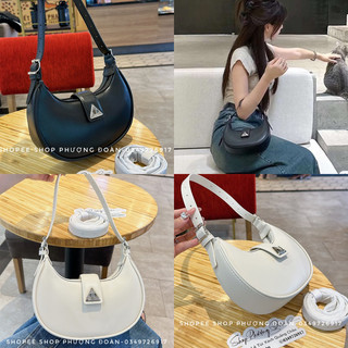 Túi C.K khoá xoay dáng cong mới 2023 size 22cm Ko hộp
