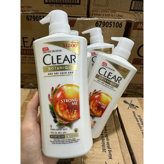 Dầu gội Clear thảo dược và bạc hà 630g