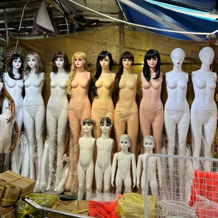 Manocanh nữ cả người. Manocanh nữ toàn thân, chất liệu nhựa bền đẹp