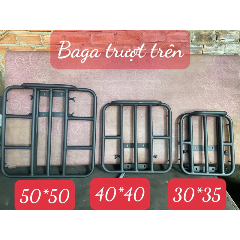 BAGA  CHỞ HÀNG TRƯỢT MẨU THÁI LAN MẪU HOT CHO CÁC DÒNG XE🔥