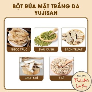 Bột rửa mặt trắng da 1kg - Lãn Ông