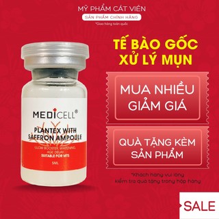 Tế bào gốc mụn Saffron Medicell, serum chăm sóc da dầu nhờn, giảm mụn, se lỗ chân lông dưỡng trắng da - lọ 5ml