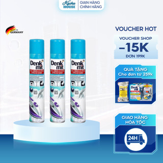 Bình Xịt Thơm Chống Nhăn Khi Là Ủi Quần Áo Denkmit 2in1