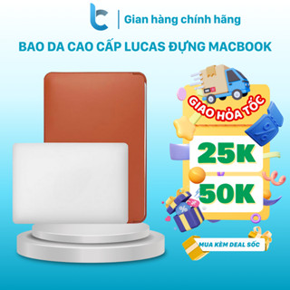 Túi/Bao Da Cao Cấp Lucas Đựng Macbook