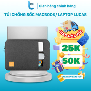 Túi Chống Sốc, Chống Nước Đựng Macbook, Laptop Lucas