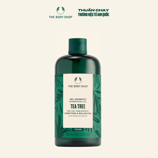 Dầu Gội Tràm Trà Tea Tree Purifying and Balancing Shampoo 400ml The Body Shop