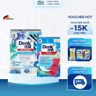 Túi Thơm Denkmit, Túi Thơm Tủ Quần Áo Hộp 4 Gói Hàng Đức Lưu Hương Lâu
