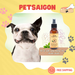 [CHÍNH HÃNG] XỊT VỆ SINH RĂNG MIỆNG BUDLE BUDLE CHO CHÓ 120ML