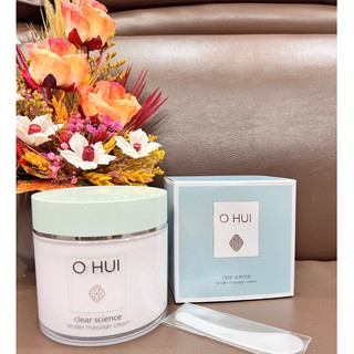 Kem massage ohui sáng da, nâng cơ và săn chắc da - ohui clear science tender massage cream 230ml