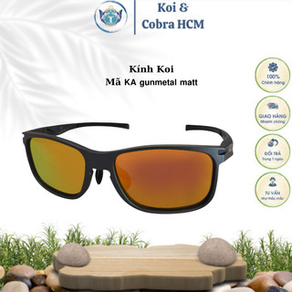 Kính thương hiệu Koi KA Gunmetal matt, Kính Mát thể thao chống tia UV, chống chói, phân cực...