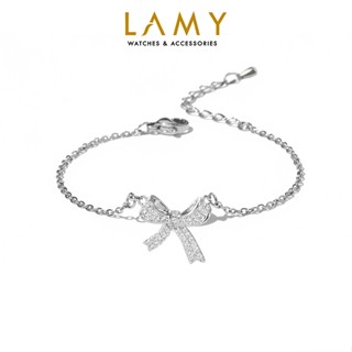 Vòng tay nữ LAMY Bow Silver Bracelet 2030