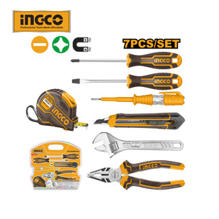 Bộ 7 dụng cụ tools cầm tay cho gia đình INGCO HKTH10807