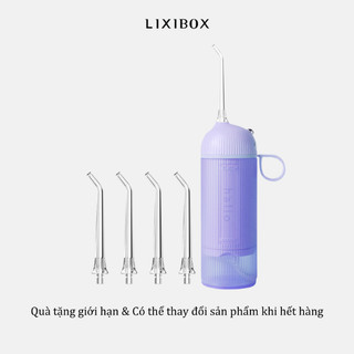  Combo Máy Tăm Nước Halio UltraClean Periwinkle & Set 4 Đầu Thay Thế Máy Tăm Nước
