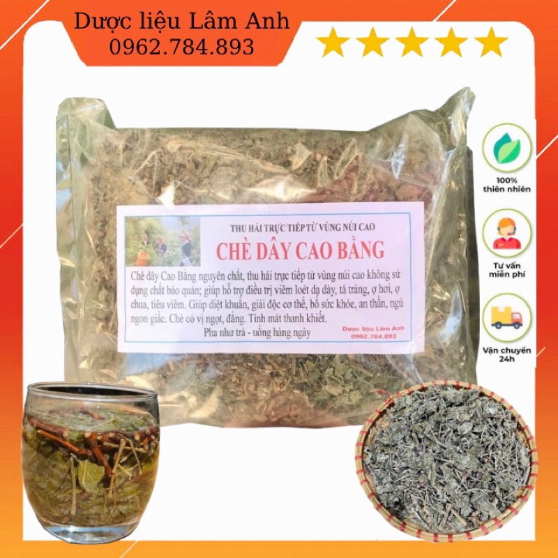 1Kg Chè dây Cao Bằng  hỗ trợ viêm loét dạ dày, tá tràng, HP