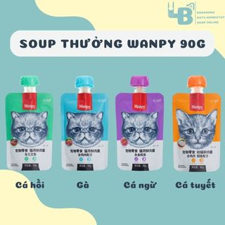 Súp thưởng wanpy nắp vặn 90g