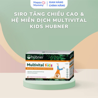 Siro Multivital Kids Hubner Đức Tăng Chiều Cao & Hệ Miễn Dịch, 15 gói x 15 ml